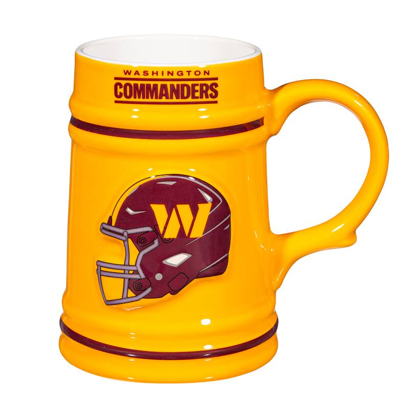 Washington Commanders 24 oz Ceramic Stein Mug