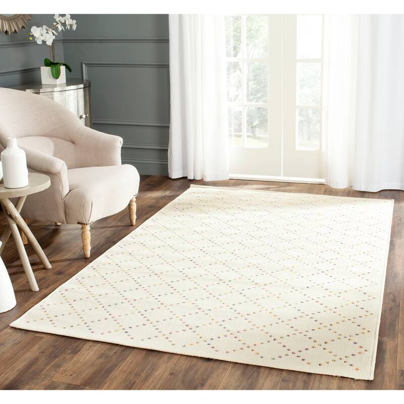 SAFAVIEH Havana Rhiannon Indoor/ Outdoor Waterproof Patio Backyard Rug - 4' x 5'7" - Natural/Multi