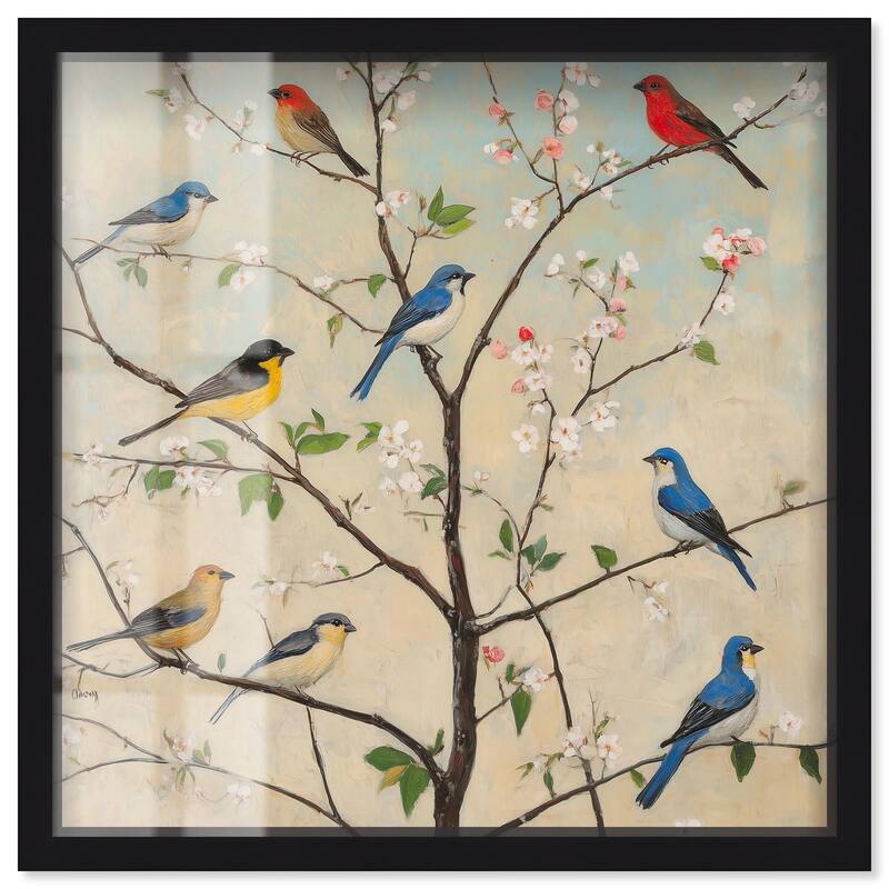 Arboreal Aria I Shadowbox by Art Remedy - Black - 12" x 12"