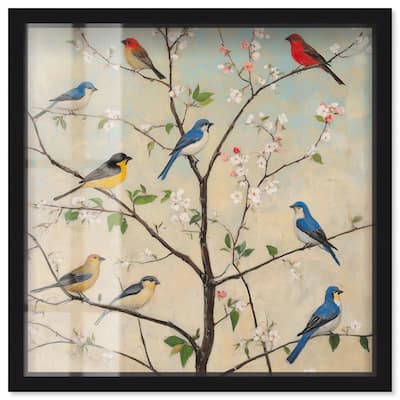 Arboreal Aria I Shadowbox by Art Remedy