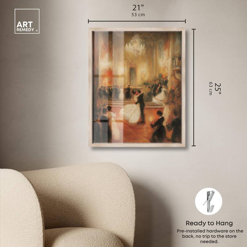 Ballroom Dance Shadowbox by Art Remedy