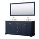 Option Dark Blue / Giotto Quartz Top / Brushed Gold