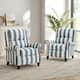 Option Stripe Navy Linen