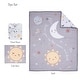 preview thumbnail 6 of 9, Bedtime Originals Little Star Celestial 3-Piece Nursery Baby Crib Bedding Set