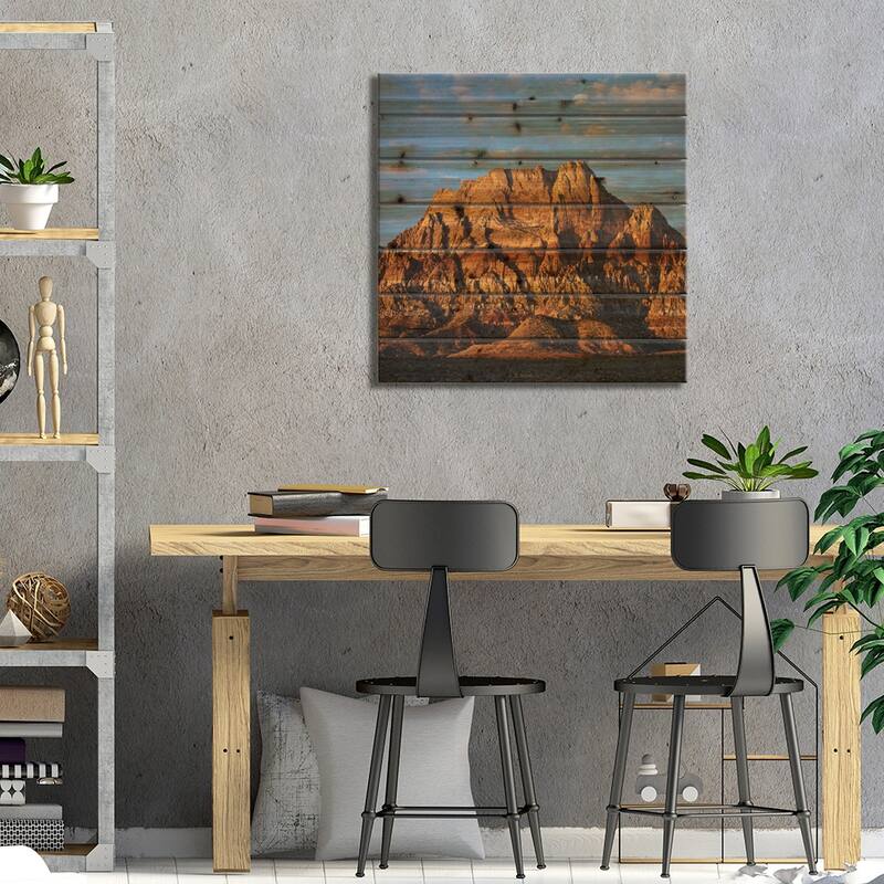 Spring Mountains, Red Rock Canyon National Conservation Area Near Las Vegas, Nevada Print On Wood by Tim Fitzharris