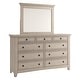 preview thumbnail 9 of 32, Ediline 9-Drawer Wood Modular Storage Dresser and Mirror by iNSPIRE Q Classic