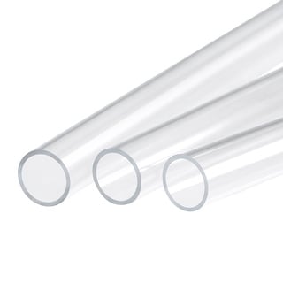 Tube Rigide Rond En Acrylique Transparent – Diamètre 13 Mm (OD) – Longueur 305 Mm (12")