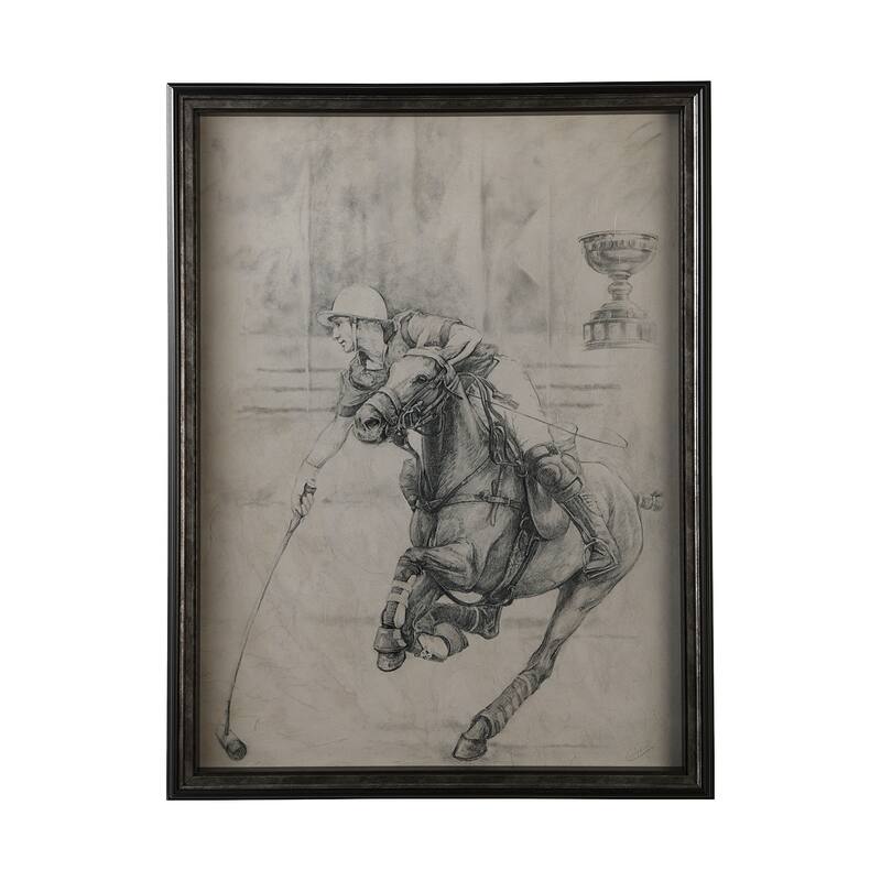 Polo Player II Framed Art Print