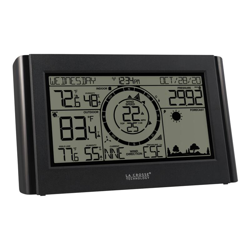 La Crosse Technology Black Professional Weather Station On Sale Bed