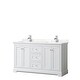preview thumbnail 55 of 58, Avery 60 Inch Double Vanity, Cultured Marble Top