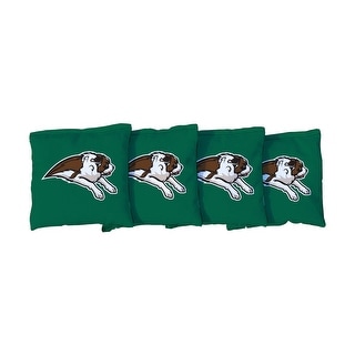 Siena College Saints Green Cornhole Bags