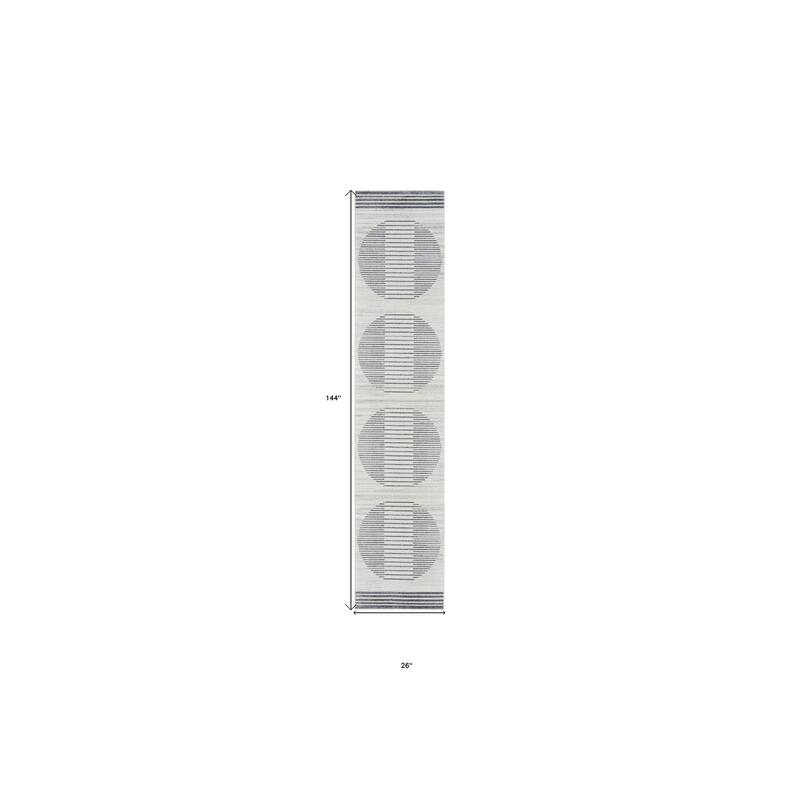Power Loomed Geometric Modern Area Rug