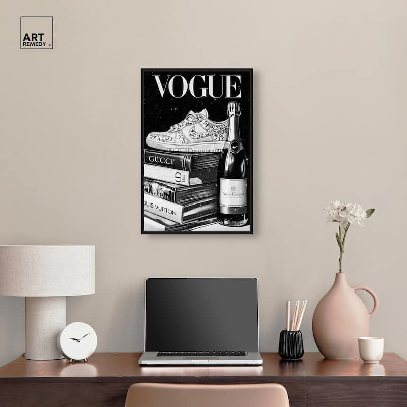 Sneaker Glitz and Glam Cover II Canvas by Art Remedy