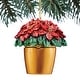 preview thumbnail 2 of 1, Festive Trinket Box Christmas Ornaments - 4.750 x 4.200 x 4.100