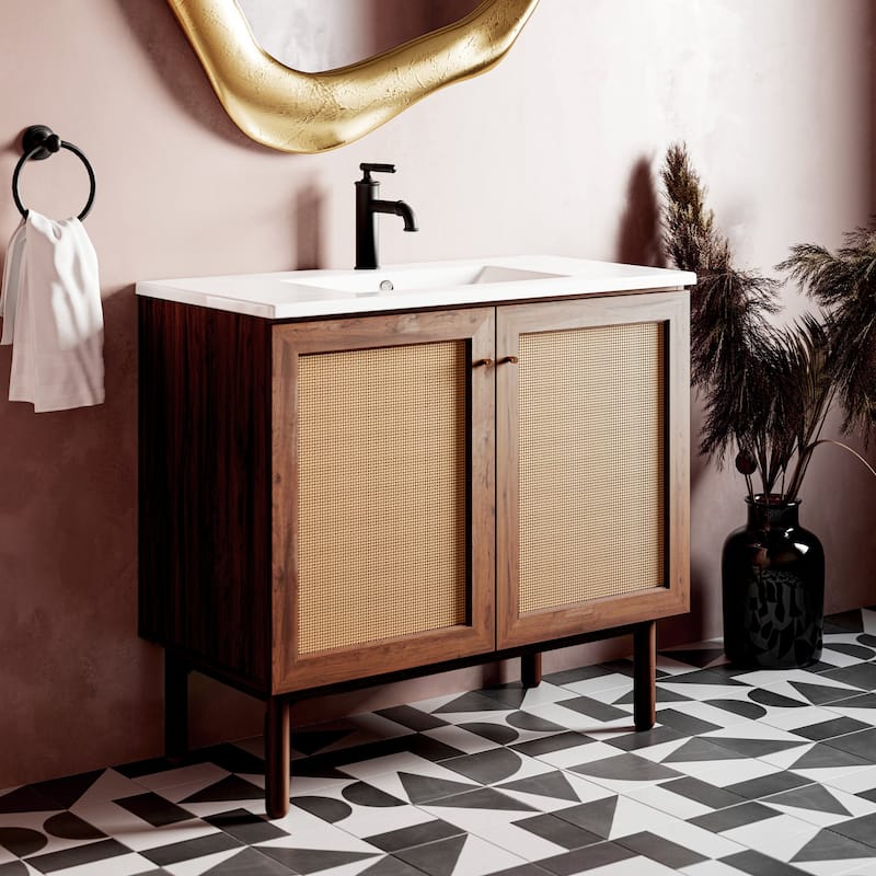 Classe Bathroom Vanity in Oak