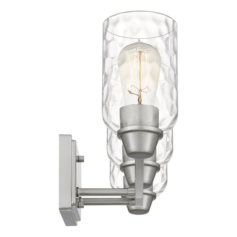 Acacia 3-Light Brushed Nickel Bath Light