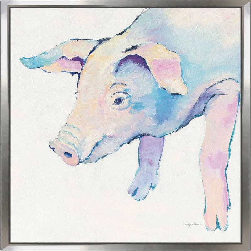 "Horatio Crop" Print on Floating Canvas