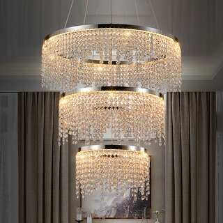 23.6-inch Fancy hanging ceiling lamps luxury modern pendant light