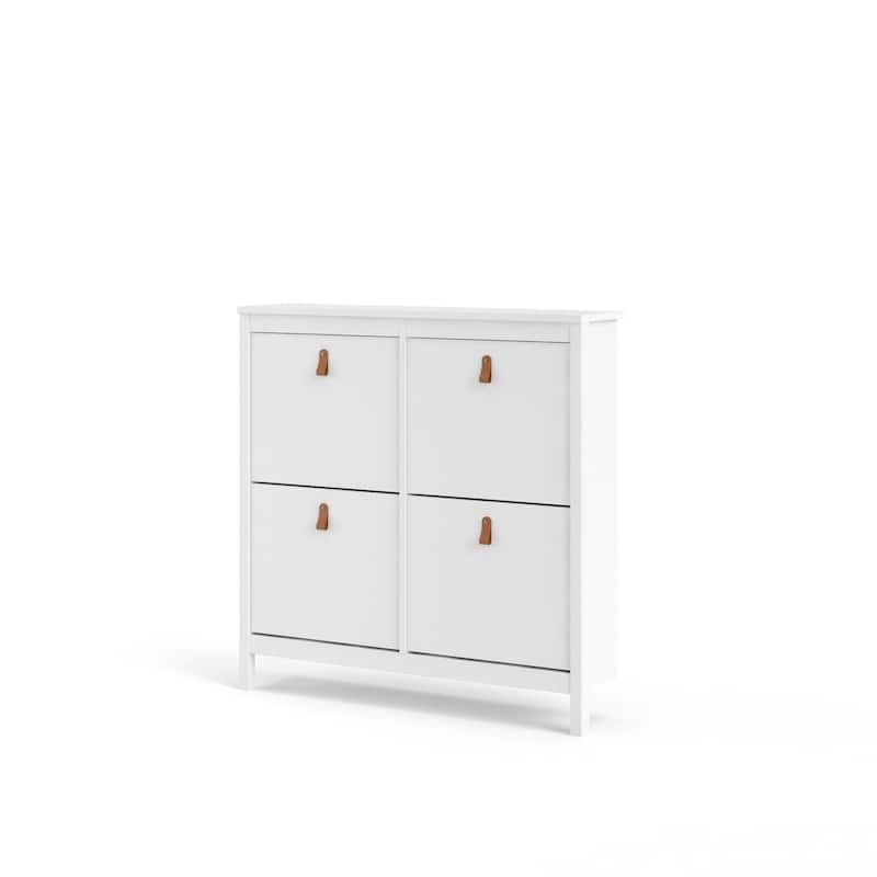 Porch & Den Madrid 4-Drawer Shoe Cabinet
