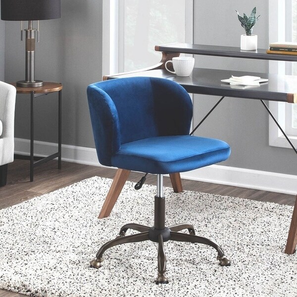Silver Orchid Harding Velvet Task Chair. Opens flyout.