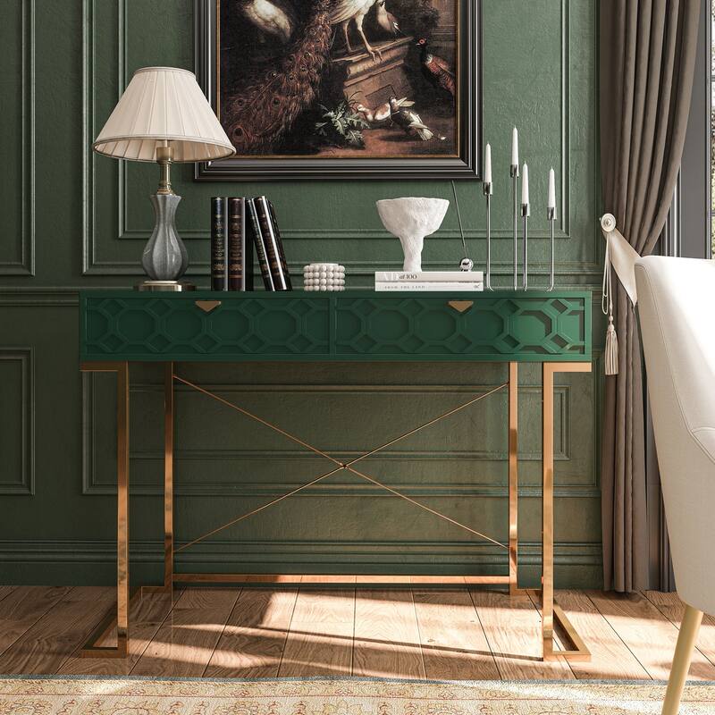 Side table with 2 drawers