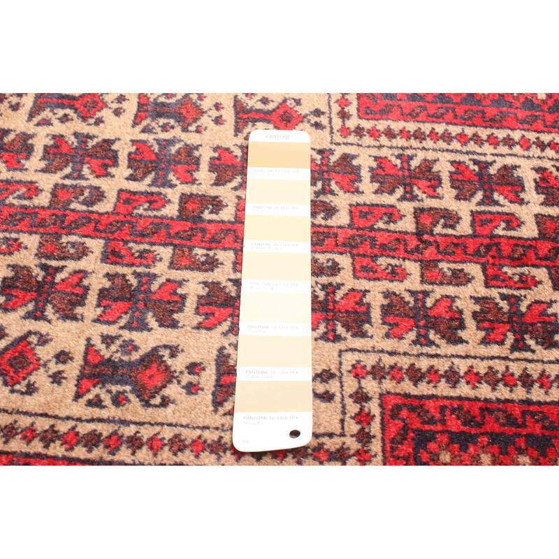 ECARPETGALLERY Hand-knotted Teimani Tan Wool Rug - 2'11 x 5'1