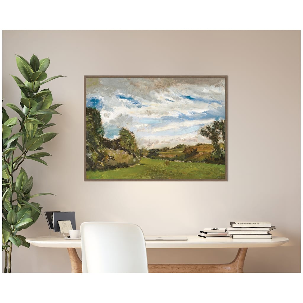 Kate and Laurel In de Duinen In the Dunes 1883 Vincent Van Gogh by Nostalgia Prints Framed Canvas Wall Art Print
