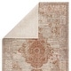 preview thumbnail 3 of 7, Jordane Medallion Tan/ Rust Area Rug