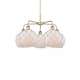 Option Antique Brass / White Glass with White Rope