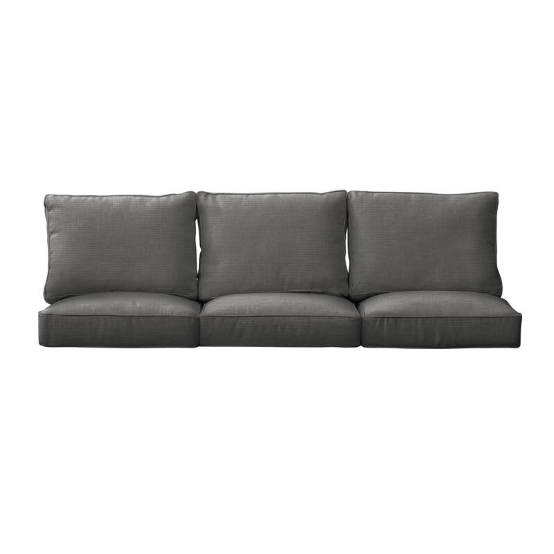 Sorra Home Outdura Solid Indoor/Outdoor Corded Sofa Set