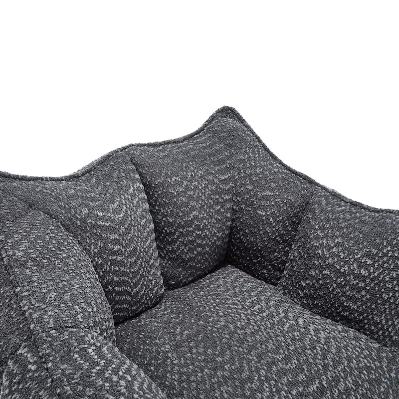 Lazy Bean Bag Chair with Arms for Living Room