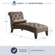 preview thumbnail 5 of 7, Belleze Chaise Lounge Leisure Chair Rest Sofa Couch Lumber Pillow