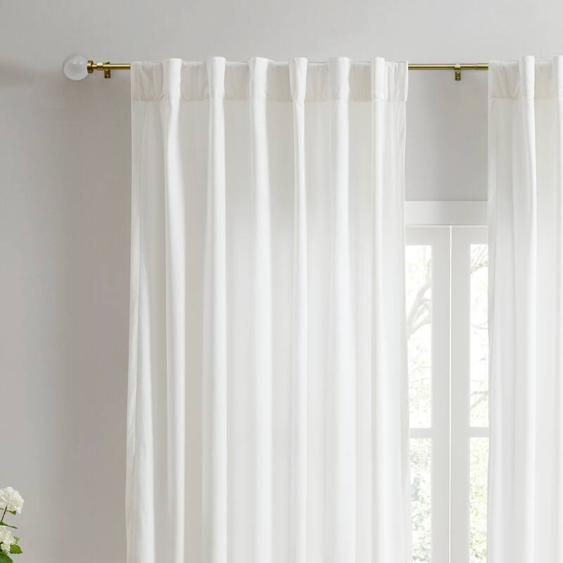 Martha Stewart Beaufort Window Rod and Finial Set