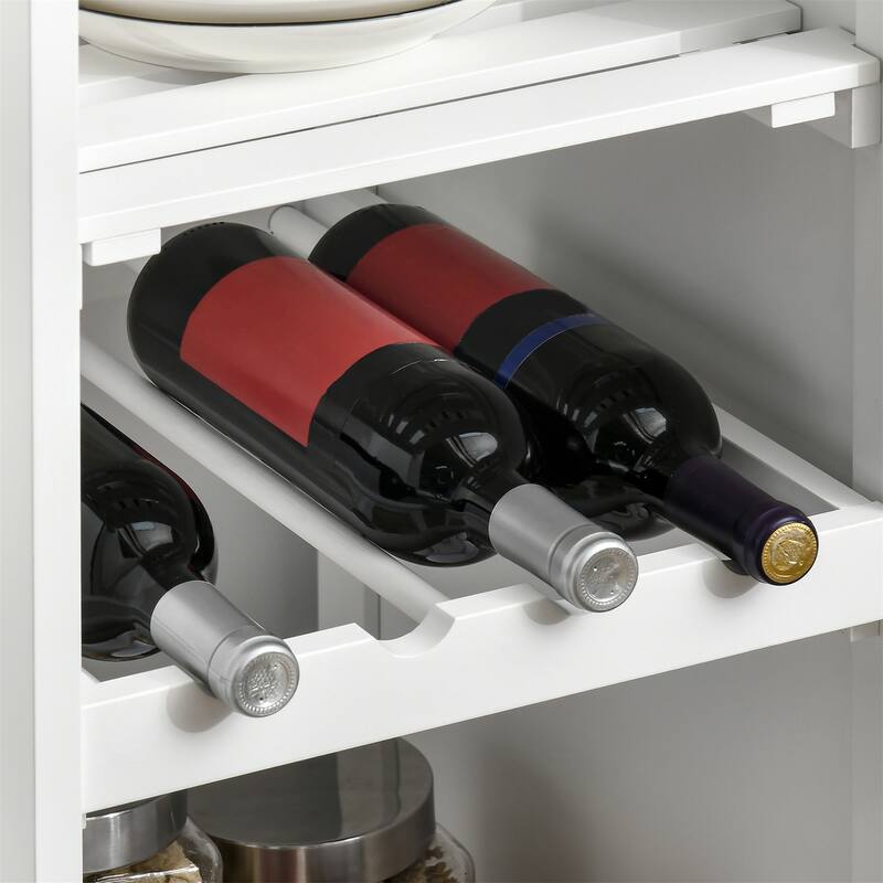 Rolling Kitchen Island with Storage