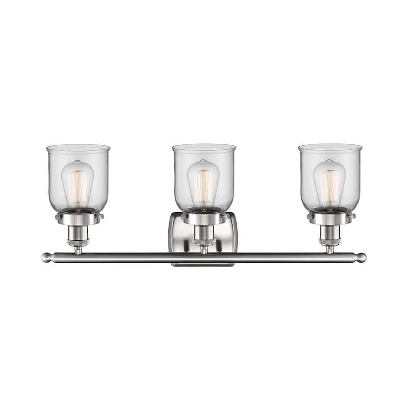 Innovations Lighting Small Bell 3 Light 26" Wide Vanity Light