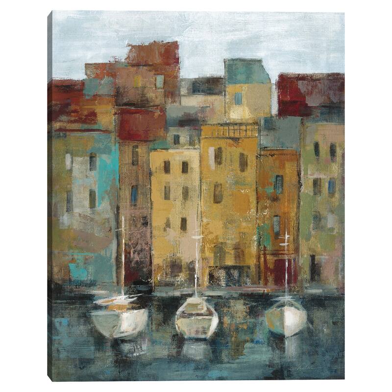 Old Town Port II by Silvia Vassileva Canvas Art Print