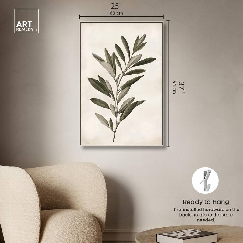 Verdant Virtue II Canvas by Art Remedy