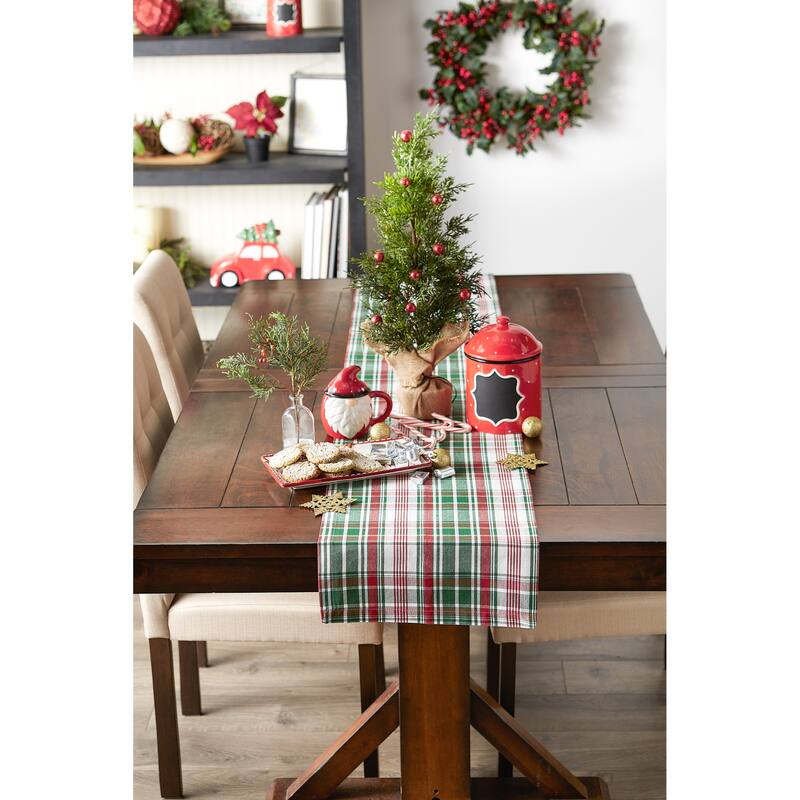 Yuletide Plaid Table Runner
