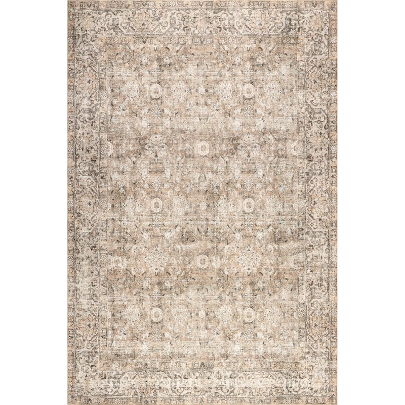 Nuloom Hillstone Collection Traditional Vintage Medallion Area Rug