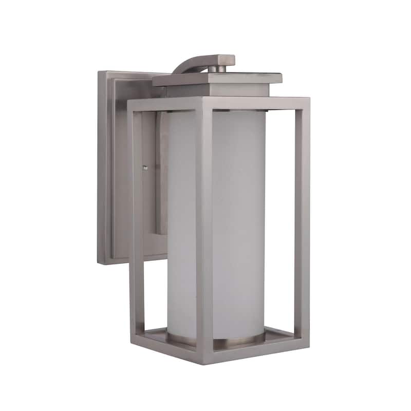 Craftmade Vailridge 15-1/2" Tall Integrated LED Outdoor Wall Sconce - Stainless Steel