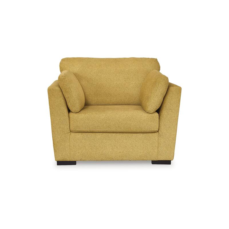 Signature Design by Ashley Keerwick Yellow Oversized Chair - 48"W x 41"D x 39"H
