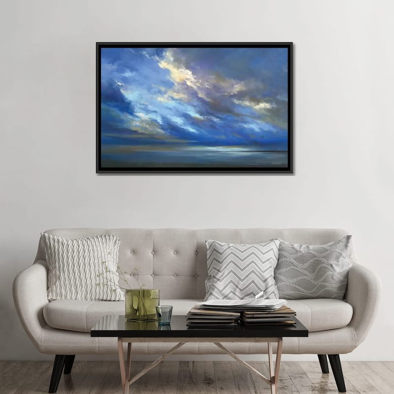 iCanvas "Coastal Sky II" by Sheila Finch Framed Canvas Print