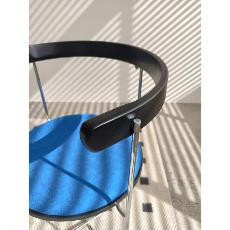 Folding Dining Chair Kitchen Chair - Blue