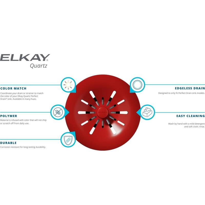 Elkay Quartz 3-1/2" Basket Strainers