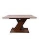 preview thumbnail 9 of 14, GDFStudio - Reynard Modern Multifunctional Extendable Console Dining Table with X-Base Design - 70.87"L