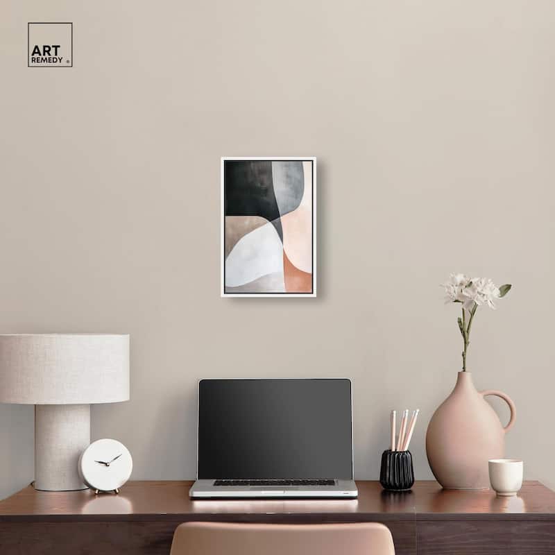 Curved Contour Canvas by Art Remedy