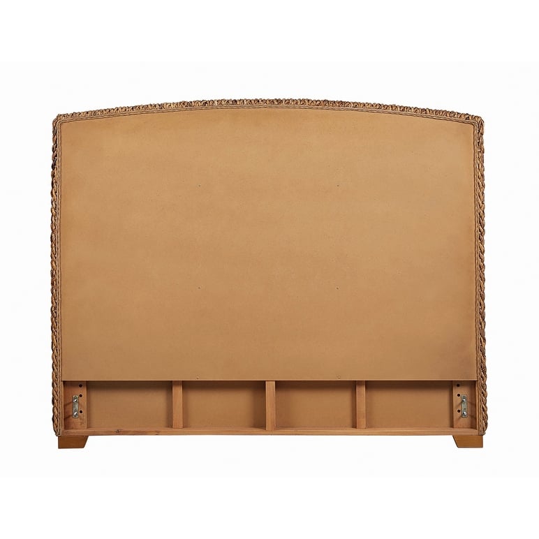 Laughton Woven Banana Leaf Headboard Amber