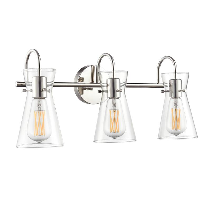 Millennium Lighting 21003 Camellia 3 Light 22" Wide Vanity Light - Polished Nickel