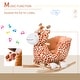 preview thumbnail 6 of 9, Plush Giraffe Rocking Horse with Song, Safety Belt, and Soft Plush Body for Kids 18+ Months