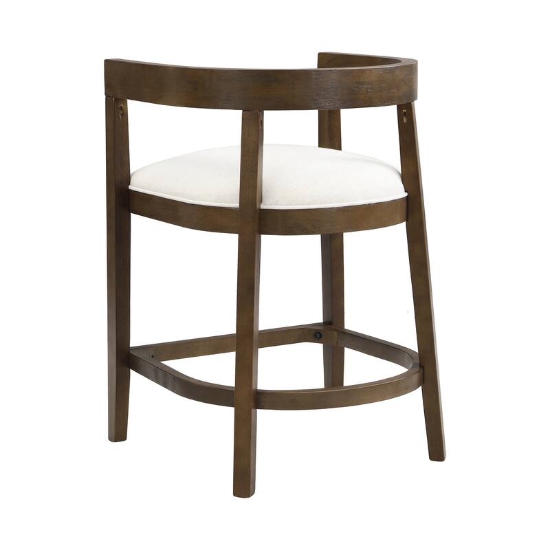 Timel Rubberwood Counter Stool (Set of 2) by Christopher Knight Home